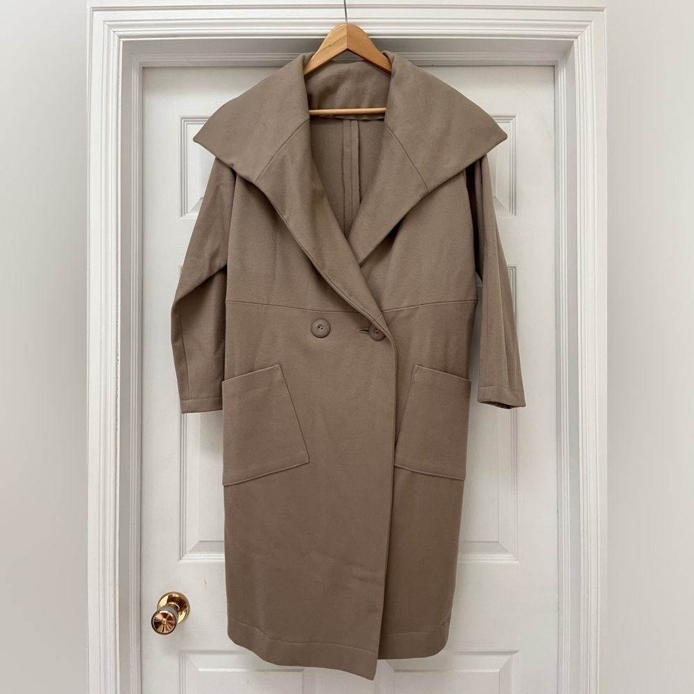 Overcoat camel coloured